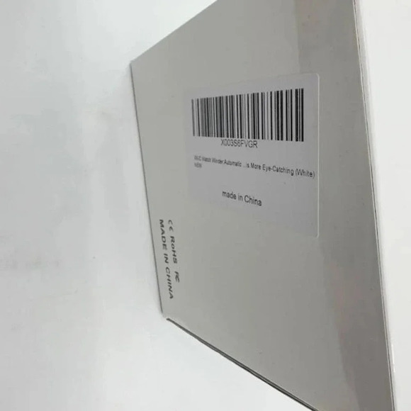 NEW XKIC Automatic Watch Winder Box Craft for Single Watch YBQ01 White - Picture 3 of 5